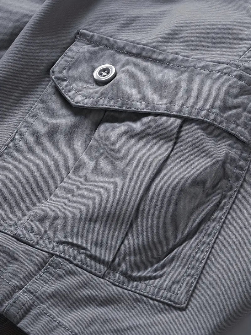 Mauro - Pantaloncini Eleganti Con Tasche Multipli