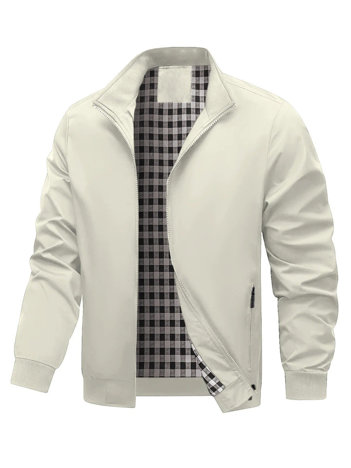 Charith - Giacca Casual a Maniche Lunghe Con Cerniera