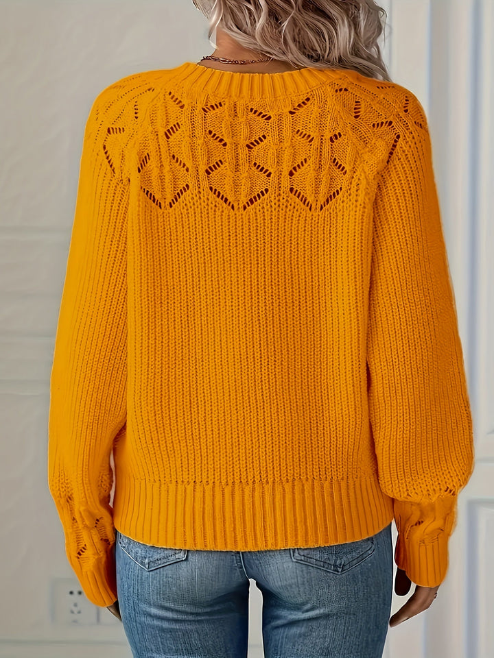 Nasia - Elegante Maglione A maniche lunghe