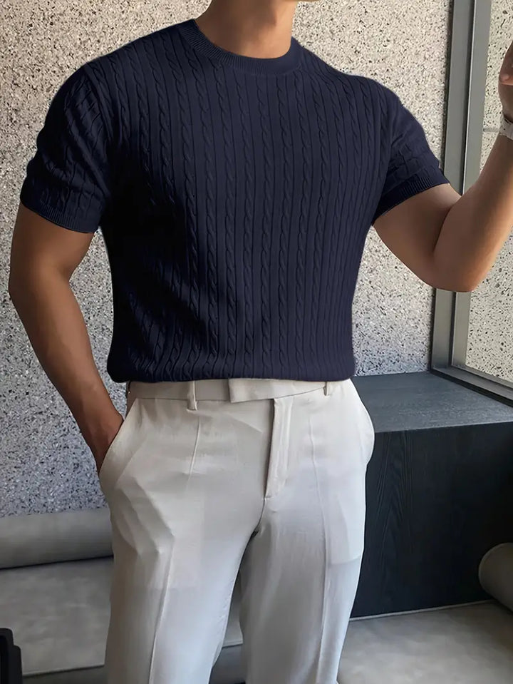 Kiril - Elegante Maglione Lavorato A Maglia