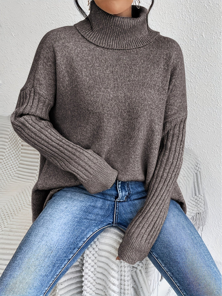 Matthias - T-Camicia Casual Con Cappuccio e Orlo Asimmetrico