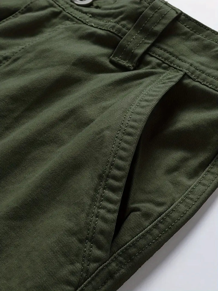 Mauro - Pantaloncini Eleganti Con Tasche Multipli