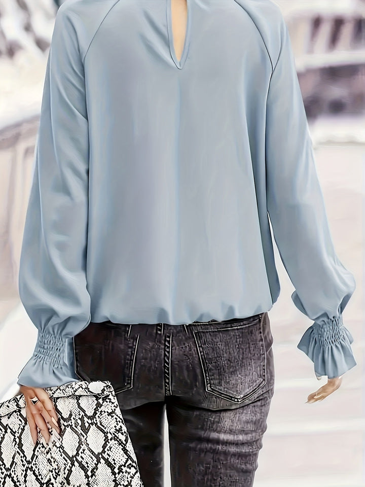 Stacy - Elegante Camicetta A Maniche Lunghe