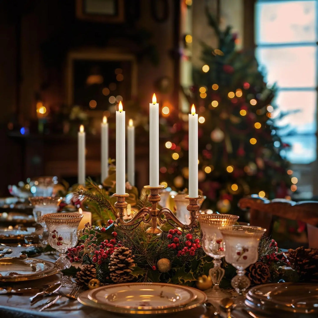 Waxenova - Candele di Cera Ricaricabili