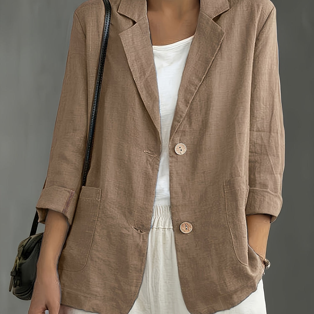 Jayde - Elegante Blazer in Cotone