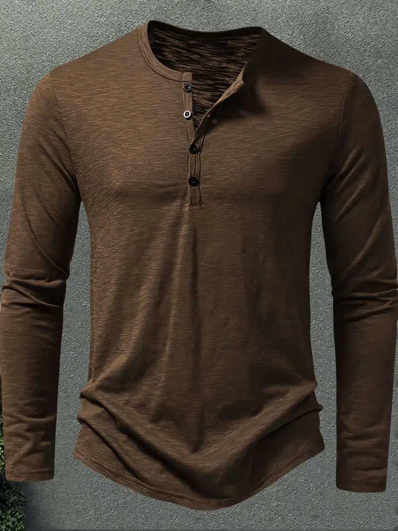 Zekeriya - Camicia a Maniche Lunghe con Bottoni