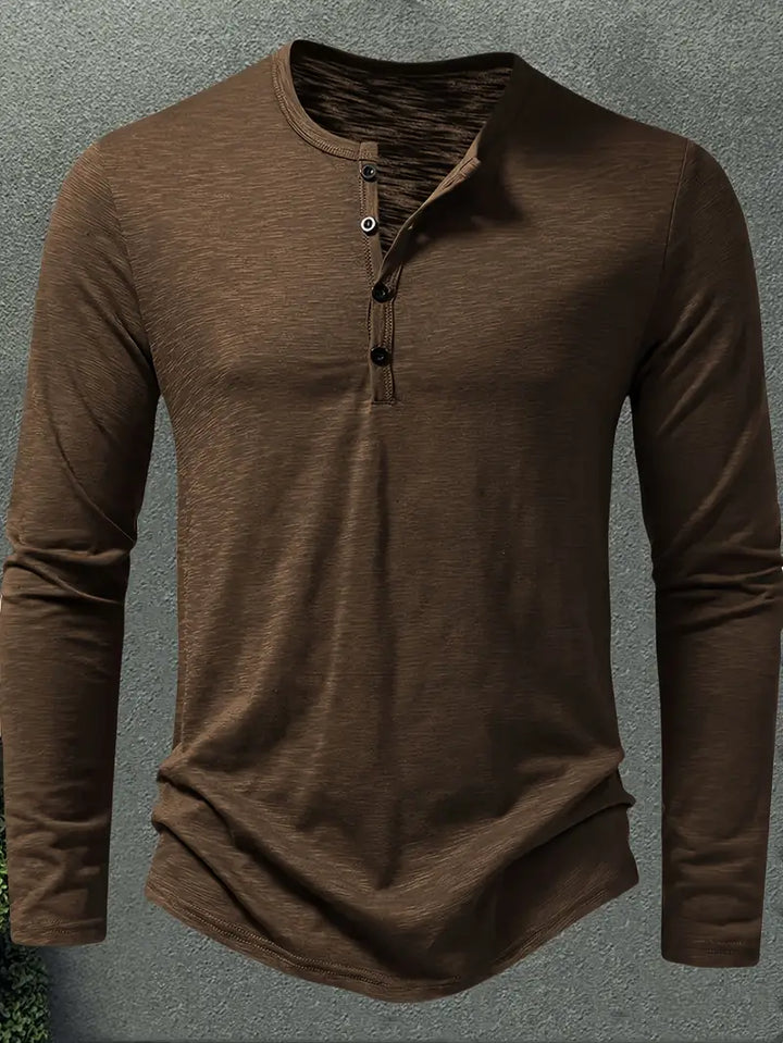 Zekeriya - Camicia a Maniche Lunghe con Bottoni