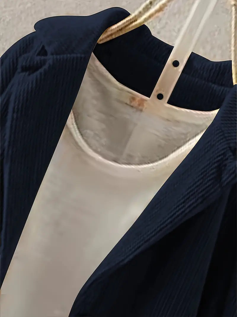 Nehara - Blazer Informal a Maniche Lunghe