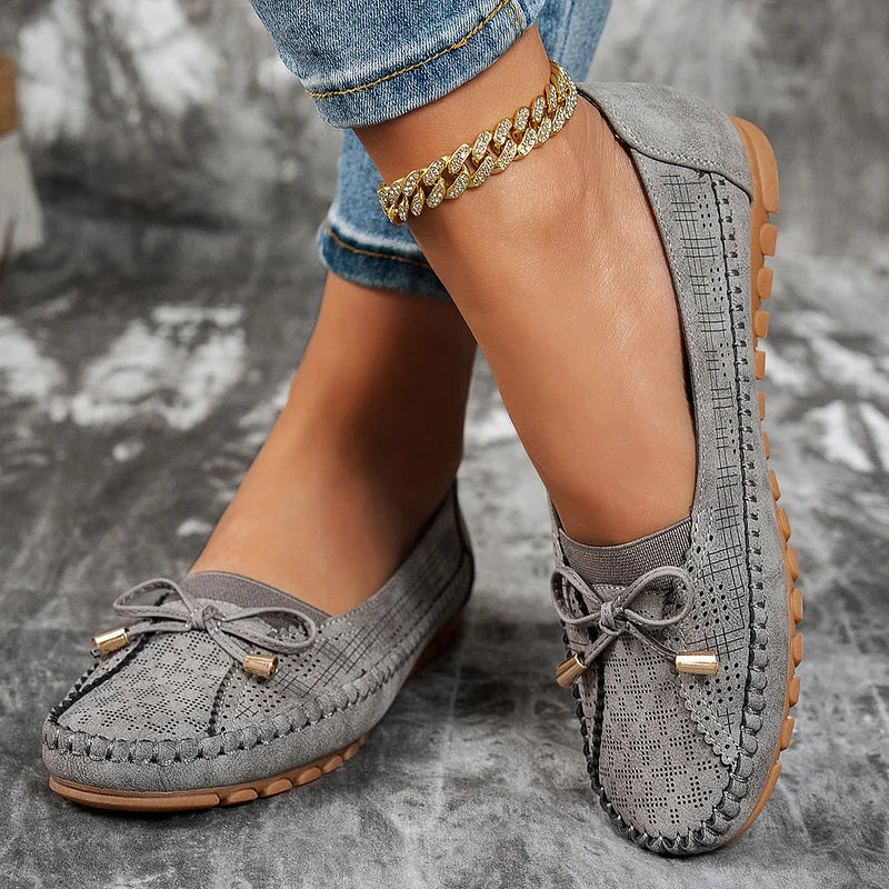 Rofia - Mocassini Casual Antiscivolo In Pelle