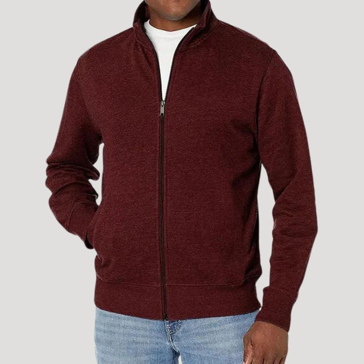 Alfredo - Long Sleeve Spring Jacket With Zipper