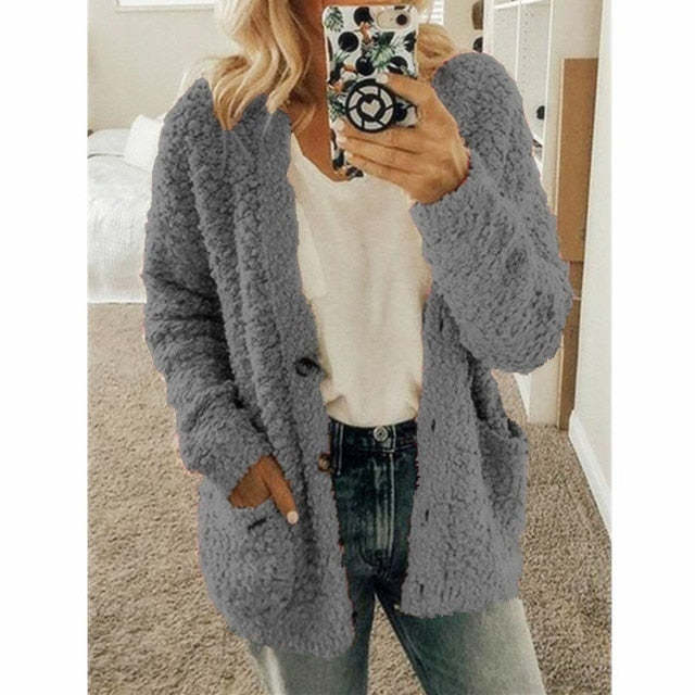 Dalavia - Cardigan a Maniche Lunghe Con Tasche