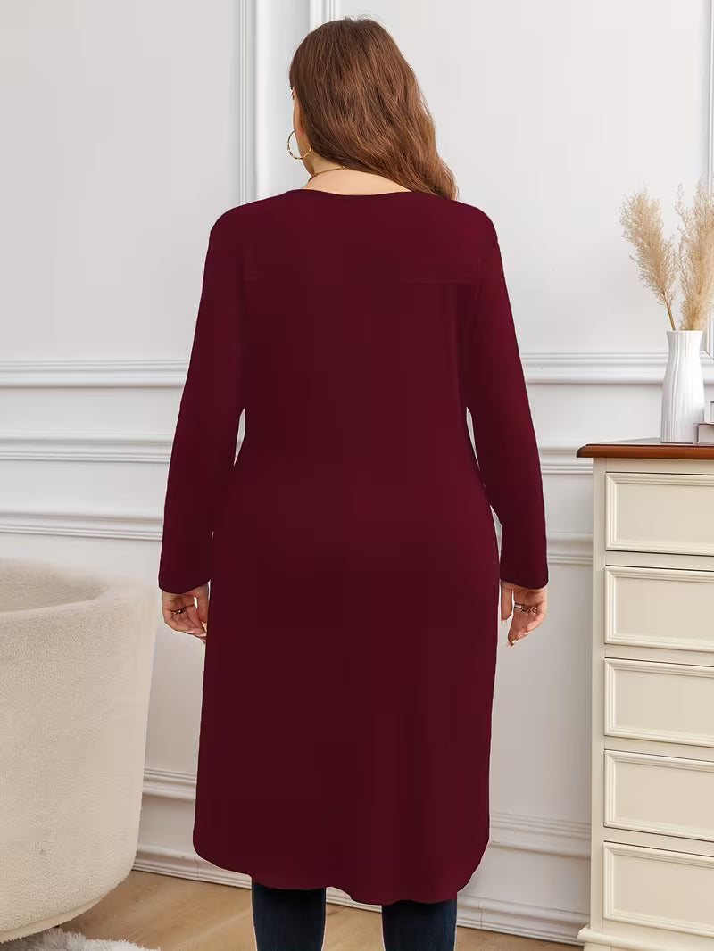 Neasa - Elegante Maglietta a Maniche Lunghe