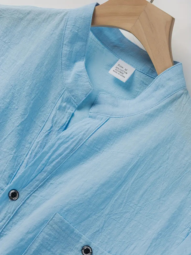Vaughn - Elegante Camicia A Maniche Corte