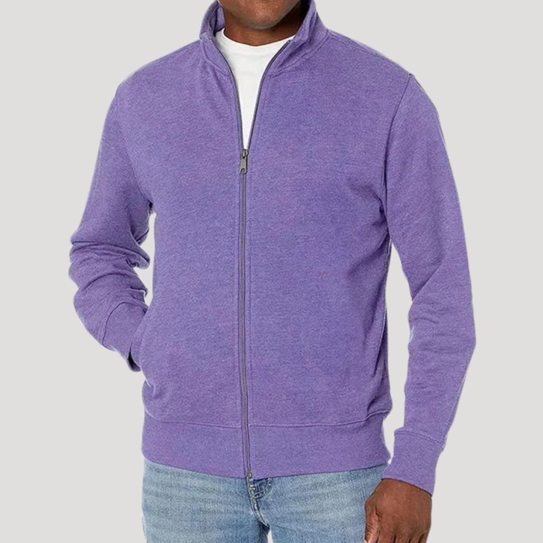 Alfredo - Long Sleeve Spring Jacket With Zipper