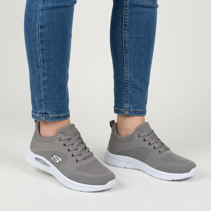 Alixia - Sneakers Comode Con Lacci