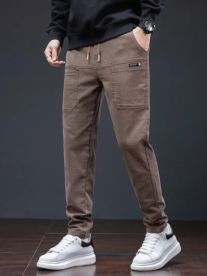 Jarrett - Elegante Pantalone Jogging Con Coulisse In Vita