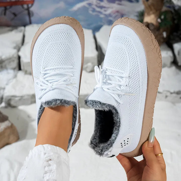 Dyer - Sneakers Con Chiusura ad Allacciatura e Fodera in Peluche