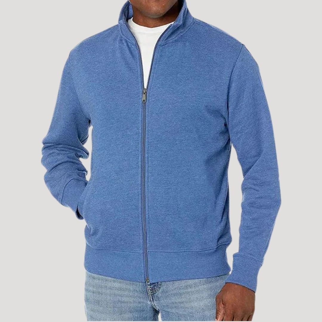 Alfredo - Long Sleeve Spring Jacket With Zipper
