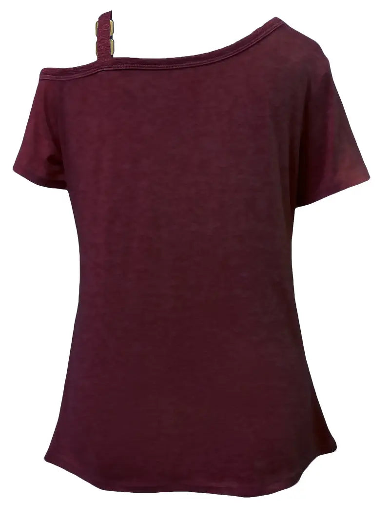Ianthe - Maglietta Elegante a Maniche Corte