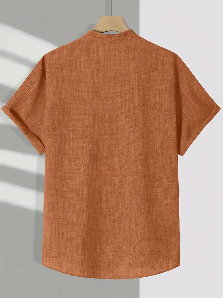 Kieth - Camicia a Maniche Corte Con Tasca Frontale
