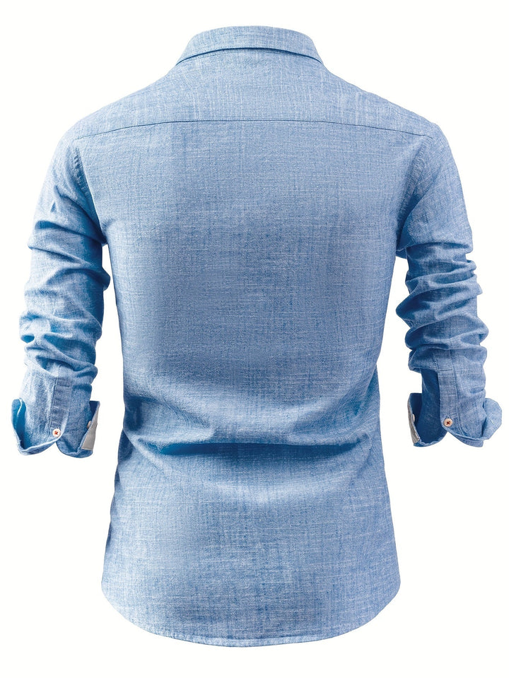 Nolan - Camicia a Maniche Lunghe Con Bottoni