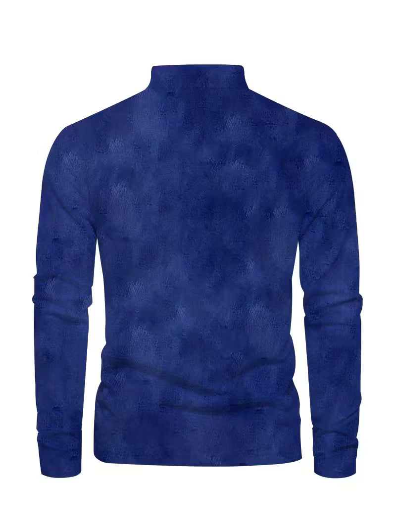 Giles - Elegante Camicia Con Stampa 3D Di Barca a Vela Sul Risvolto