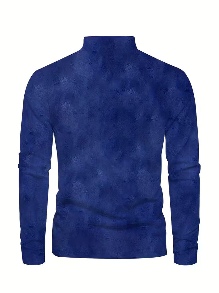 Giles - Elegante Camicia Con Stampa 3D Di Barca a Vela Sul Risvolto