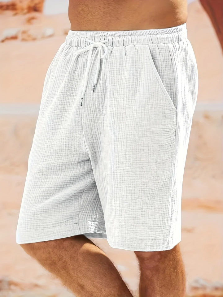 Bancroft - Eleganti Pantaloncini Larghi Con Tasche