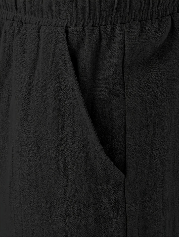 Oskam - Pantaloncini Estivi In Cotone Con Vestibilità Ampia