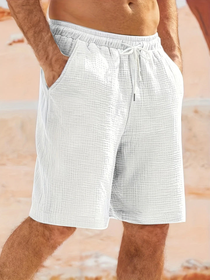Bancroft - Eleganti Pantaloncini Larghi Con Tasche