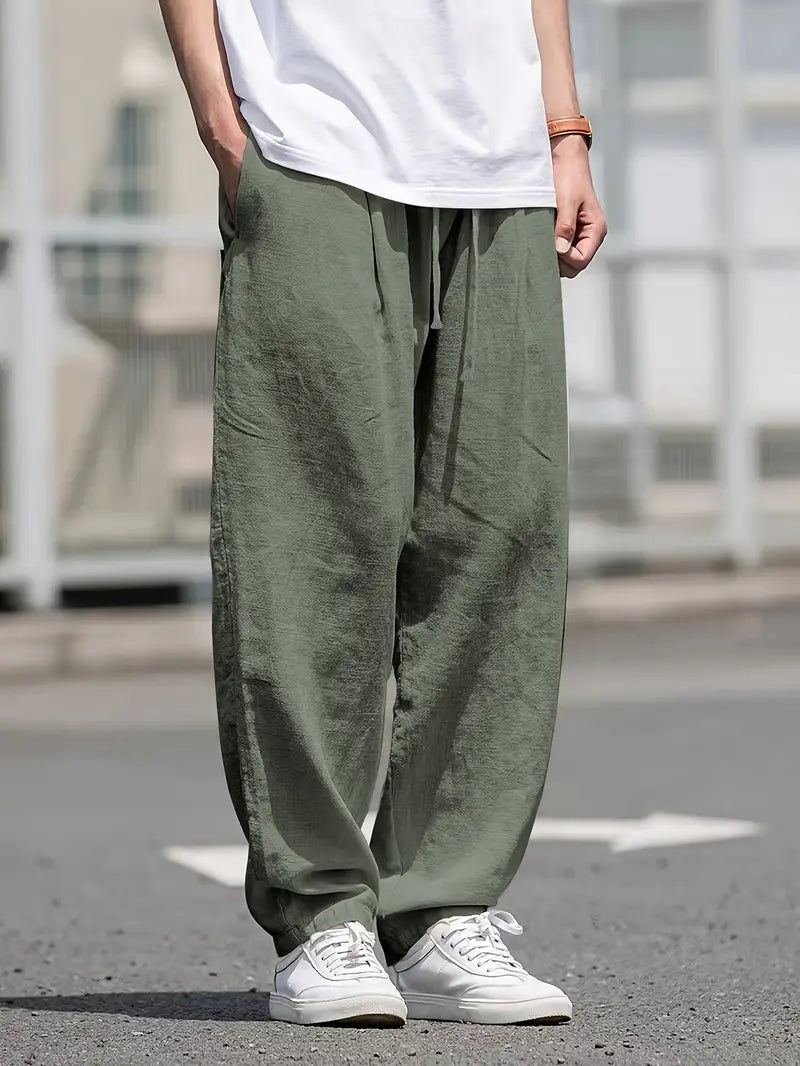 Kirk - Pantaloni Traspiranti In Cotone Con Tasche