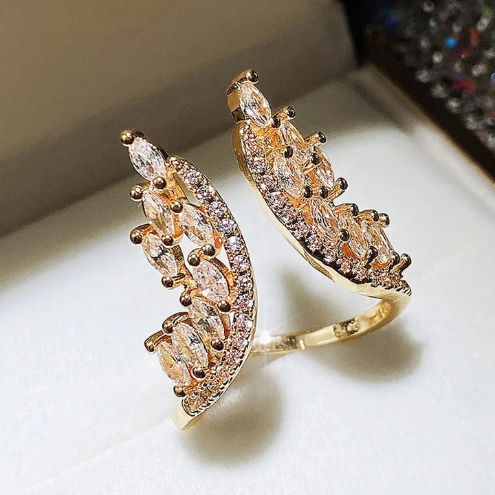Evita - Bracciale e Anello con ali d'angelo