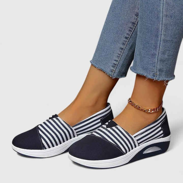 Onora - Scarpe Slip-on a Righe