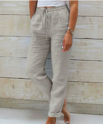 Roberta - Pantaloni Casuale Con Coulisse