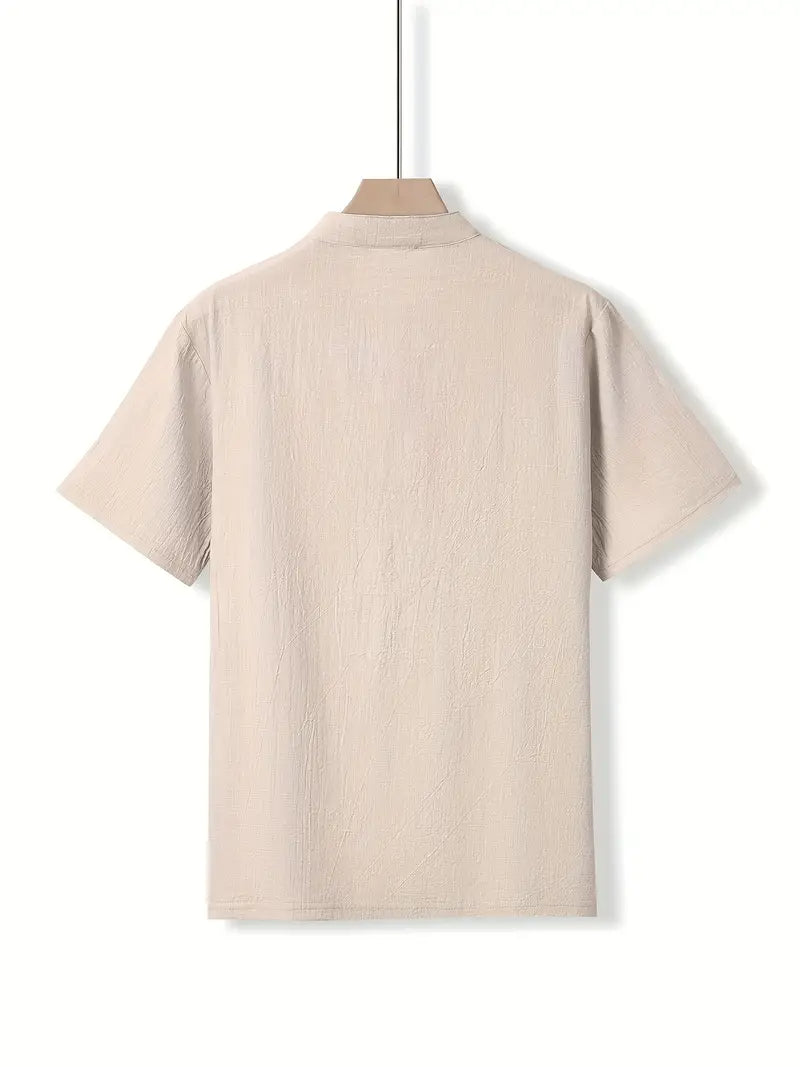 Vaughn - Elegante Camicia A Maniche Corte
