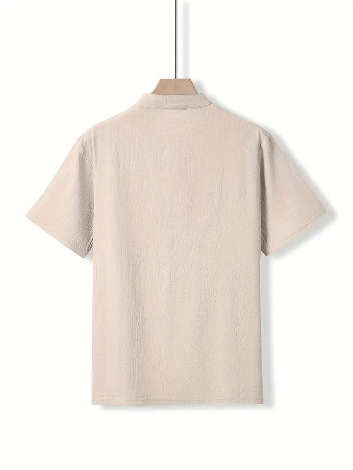Vaughn - Elegante Camicia A Maniche Corte