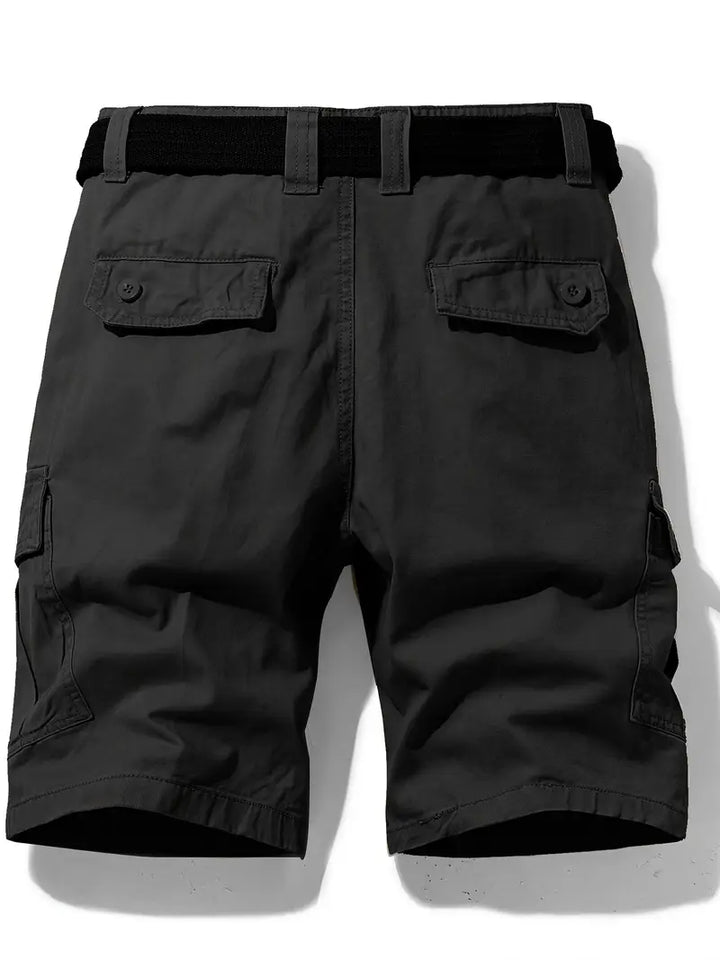Mauro - Pantaloncini Eleganti Con Tasche Multipli