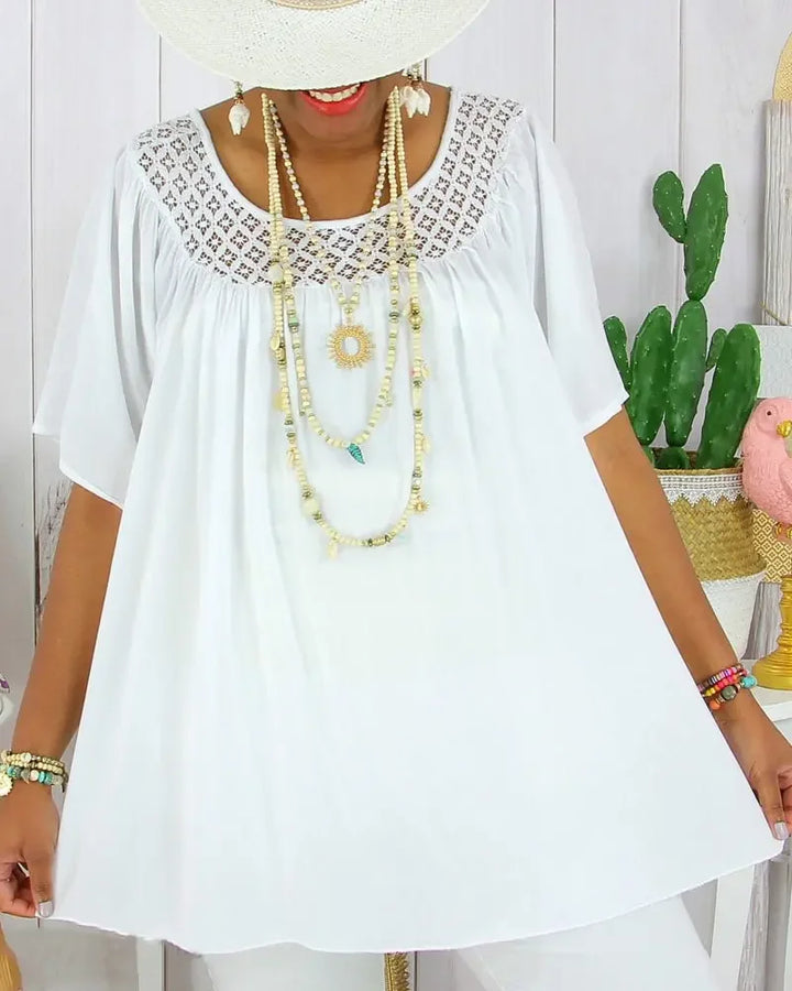 Silvana - Panno Estivo Con Manica Corta