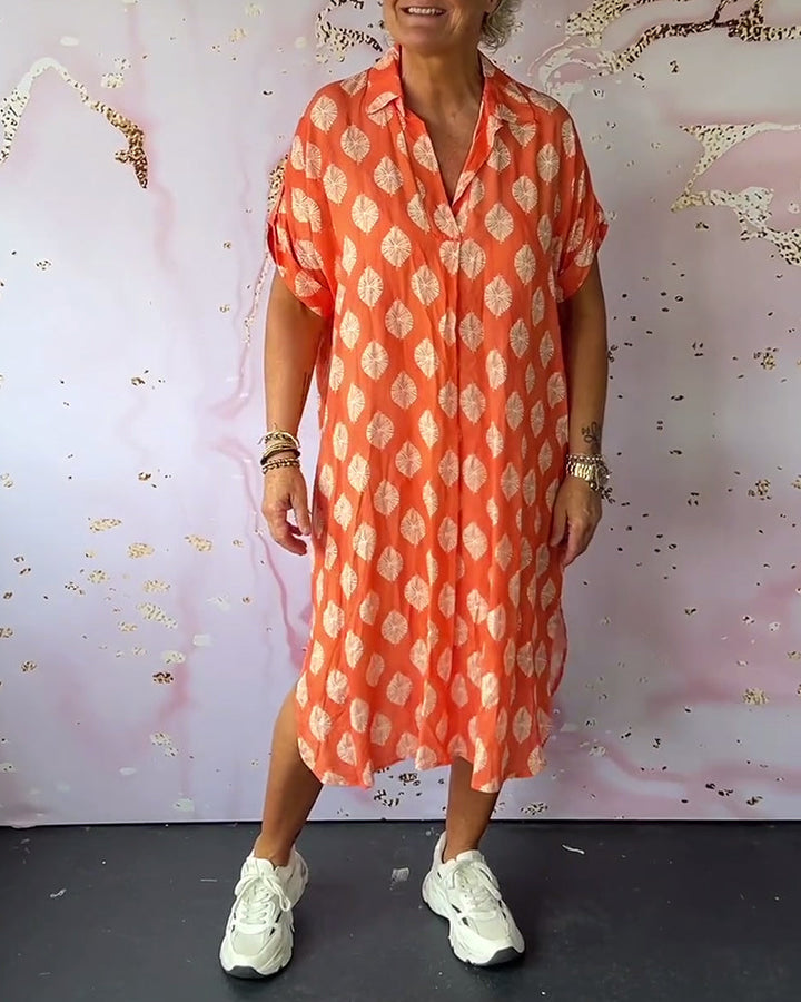 Dini - Abito Elegante Con Scollo a V