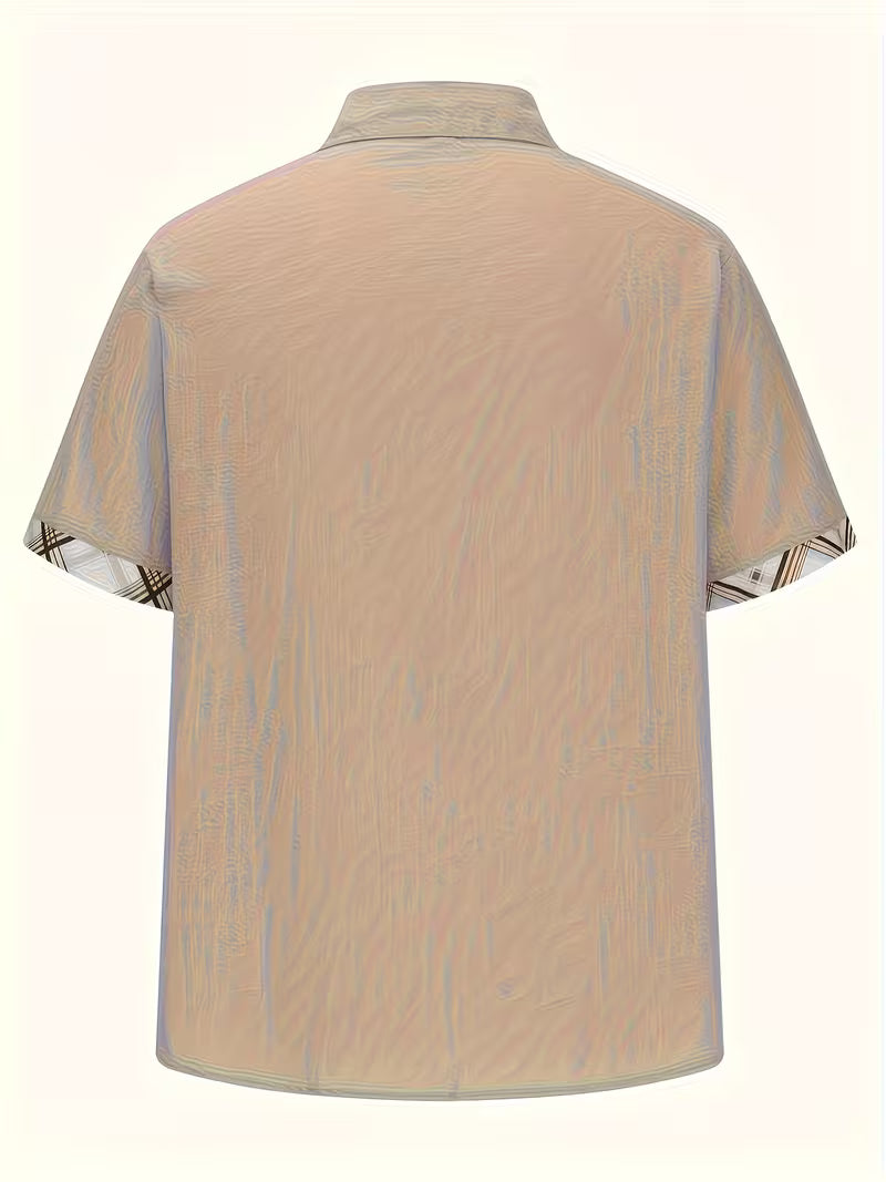 Kolby - Camicia a Quadri Patchwork Con Tasca