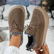 Dyer - Sneakers Con Chiusura ad Allacciatura e Fodera in Peluche