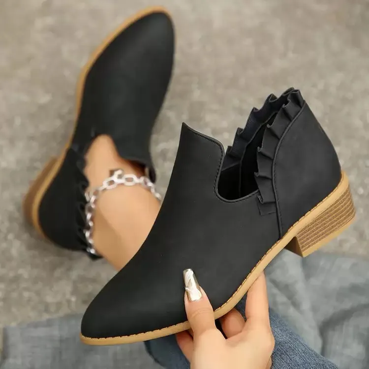 Veredah - Stivaletti Alla Moda Con Volant
