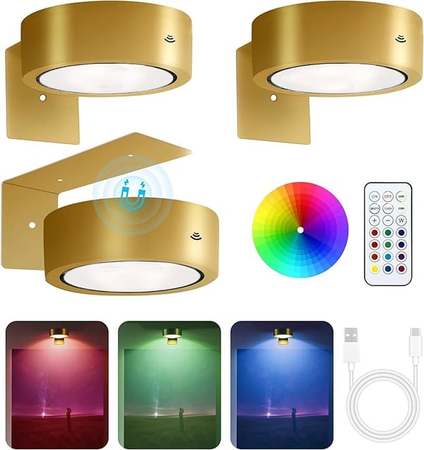 GlowFrame - Luce Magnetica Per Dipingere con 13 Modalità di Illuminazione ( Confezione da 3 )
