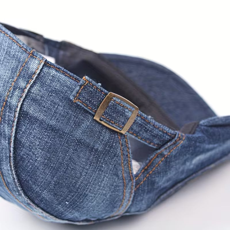 DenimCrown - Berretto Casual Unisex In Denim