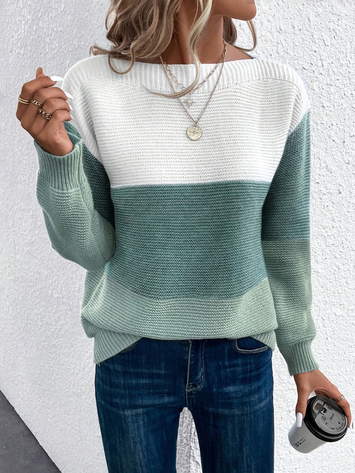 Faria - Elegante Maglione a Maniche Lunghe