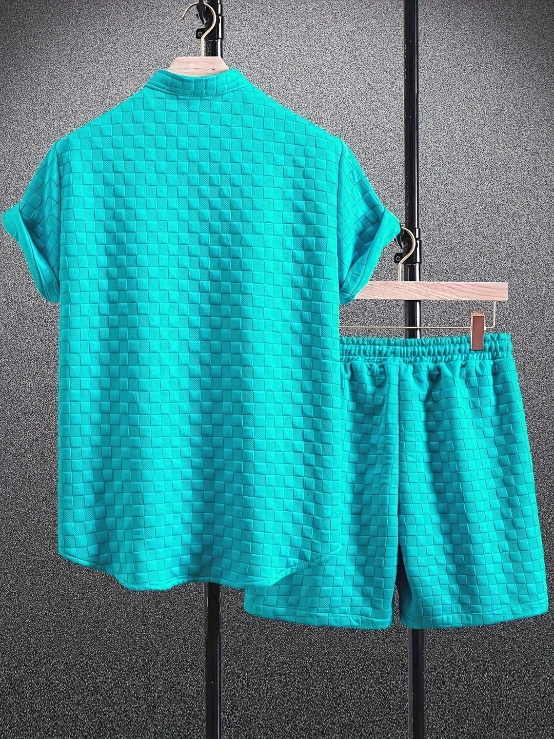 Zane - Set Casual Estivo Con Camicia a Maniche Corte e Pantaloncini