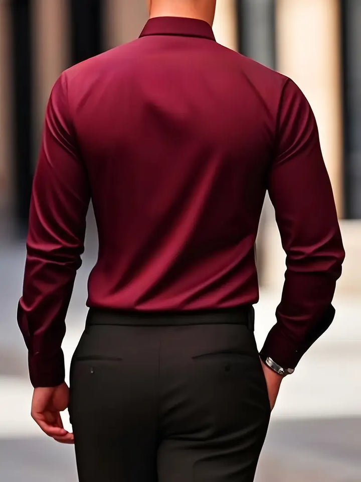 Marlon - Camicia a Maniche Lunghe Traspirante