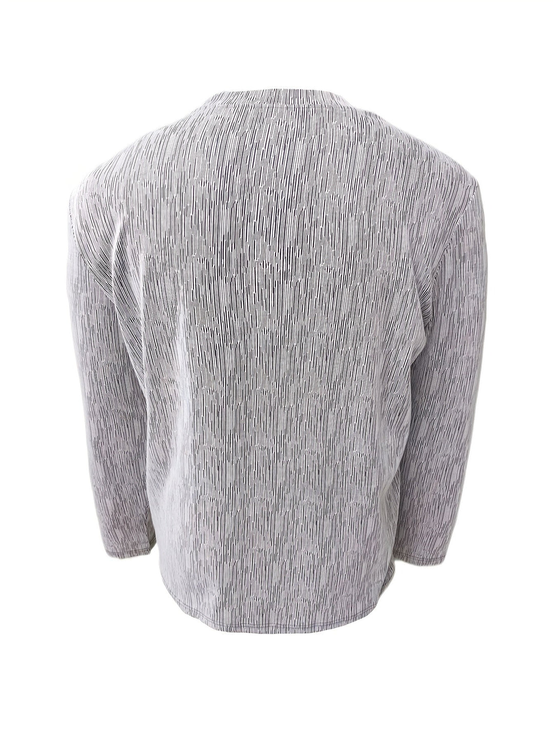 Usher - Maglietta Vestibilità Sottile Maniche Lunghe Con Scollo V