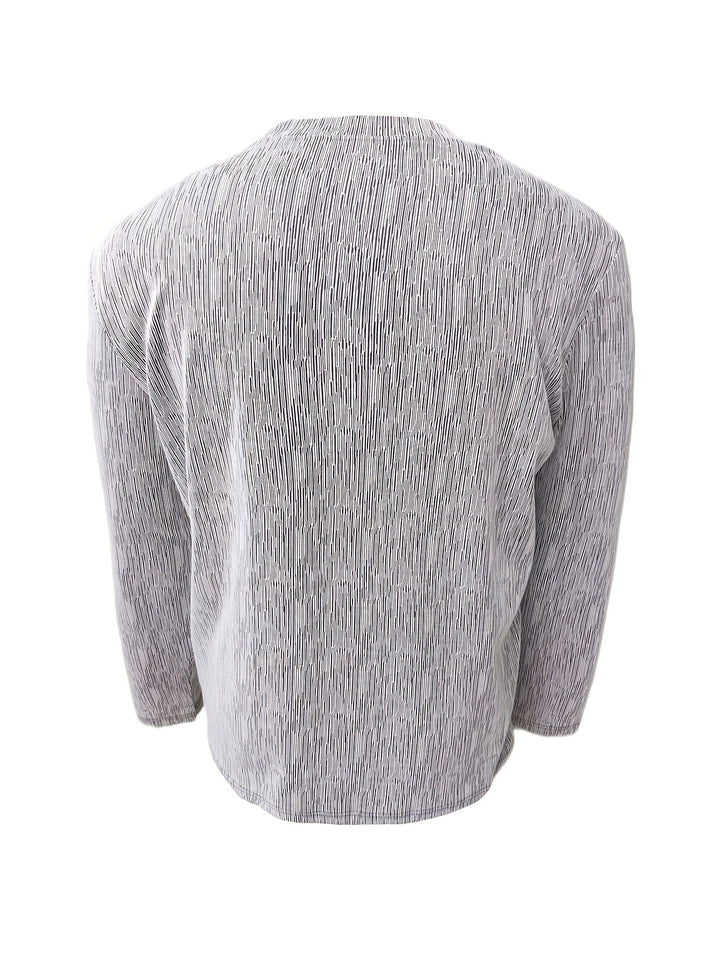 Usher - Maglietta Vestibilità Sottile Maniche Lunghe Con Scollo V