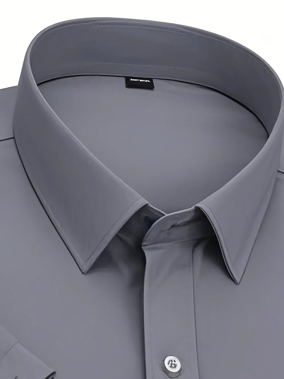 Ezra - Elegante Camicia Vestibilità Aderente Con Bottoni